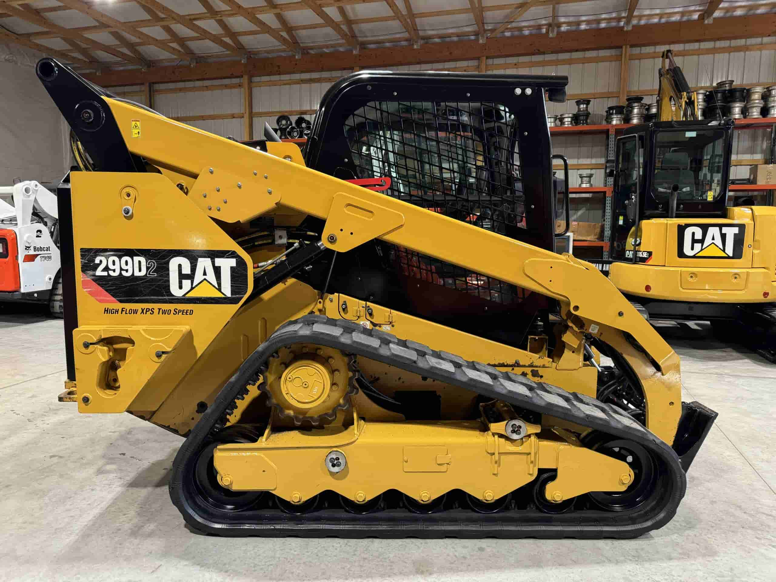 2017 CAT 299D2 HIGH FLOW
